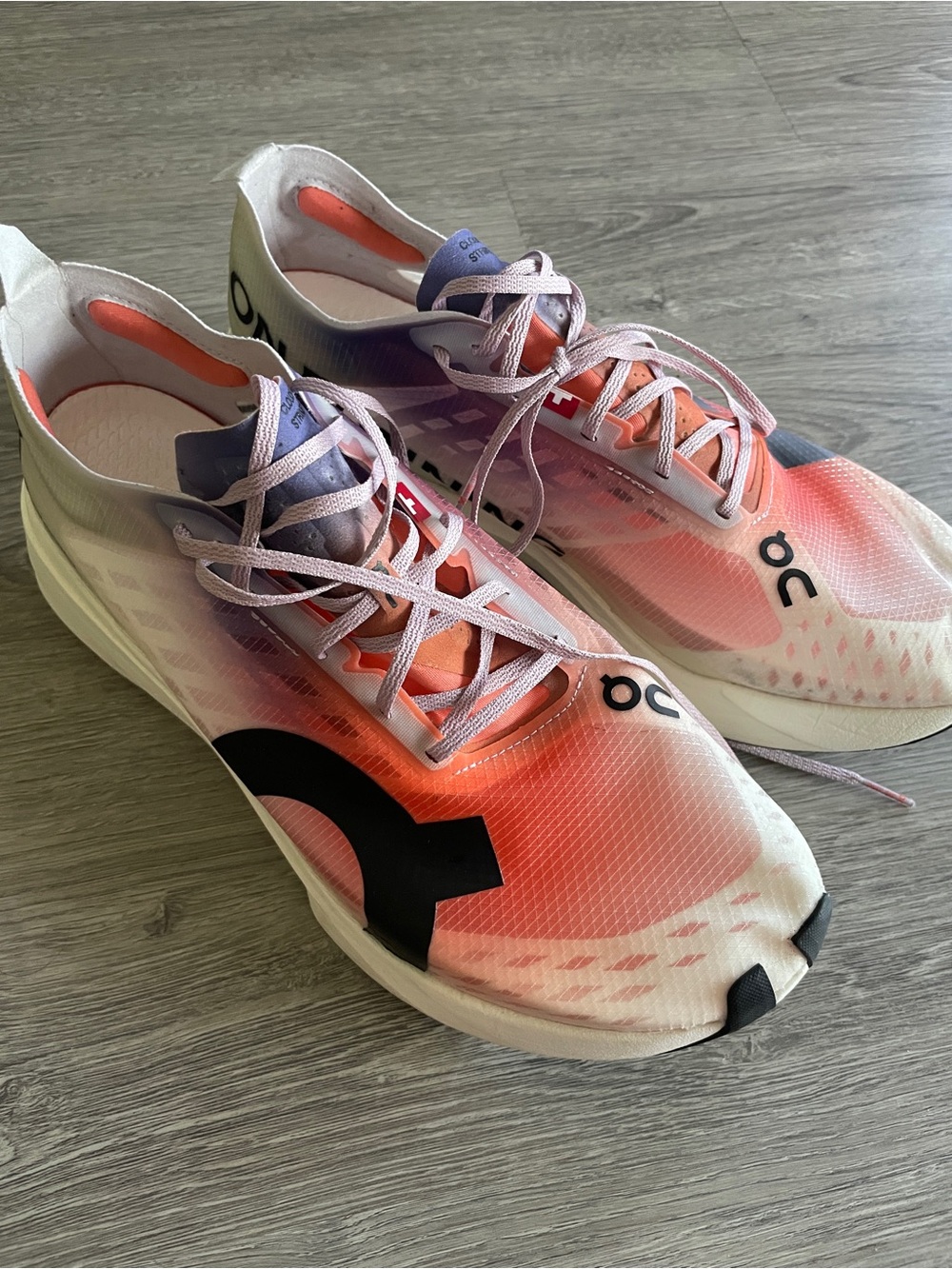 On Running Mens Cloud Boom Strike Running Race Shoes - 10.5 - Like New